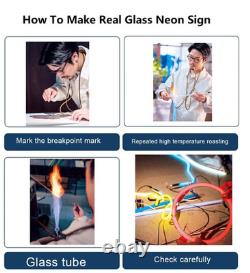 New York Yankees Stadium Bowtie Beer 24x20 Neon Sign Lamp Light Gift Glass