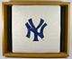 New York Yankees Stadium Game Used Base In 20x16 Frame Withsteiner Coa Crm