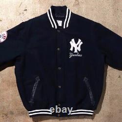 New York Yankees Stadium Jacket Navy Size XL Beautiful Item with Little Use