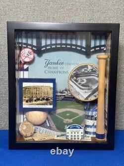 New York Yankees Stadium Memorabilia Shadow Box Baseball Stadium Shrine