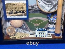New York Yankees Stadium Memorabilia Shadow Box Baseball Stadium Shrine