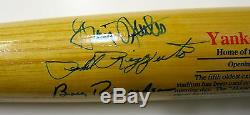 New York Yankees Stadium Phil Rizzuto Richardson Cooperstown Autographed Bat