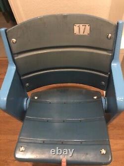 New York Yankees Stadium Seat #17 Certified