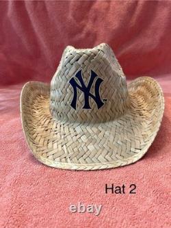 New York Yankees Stadium Souvenir Gift Set Hats, Cups, Ltd Ed Popcorn Bucket
