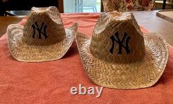 New York Yankees Stadium Souvenir Gift Set Hats, Cups, Ltd Ed Popcorn Bucket
