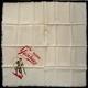 New York Yankees Stadium Souvenir Scarf 1950's-1960's Mantle 28 X 28 Nm Rare