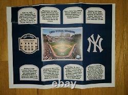 New York Yankees Stadium The Final Season Framed MLB Licensed Wall Art