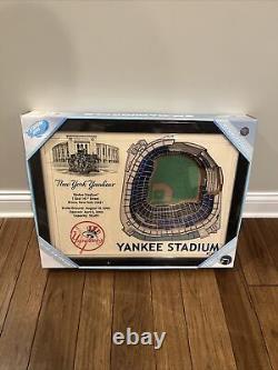 New York Yankees Stadium View Wall Art 3-D Perfect For Man Cave