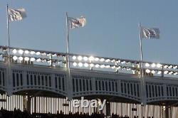 New York Yankees Stadium-used 1950 Champs Flag Dimaggio Berra Jeter