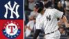 New York Yankees Vs Texas Rangers Game Highlights 9 20 21