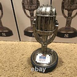 New York Yankees WFAN Radio 660 Day Microphone Statue Trophy SGA 8/16/18 w Audio