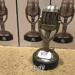 New York Yankees WFAN Radio 660 Day Microphone Statue Trophy SGA 8/16/18 w Audio