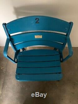 New York Yankees Wooden Stadium Seat Ruth Gehrig Dimaggio Mantle Jeter Judge