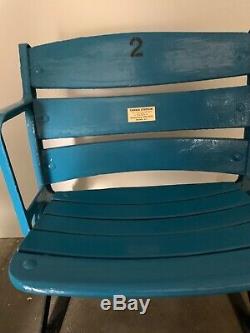 New York Yankees Wooden Stadium Seat Ruth Gehrig Dimaggio Mantle Jeter Judge