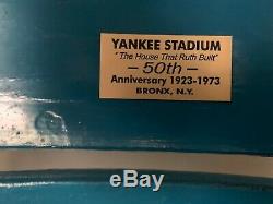 New York Yankees Wooden Stadium Seat Ruth Gehrig Dimaggio Mantle Jeter Judge