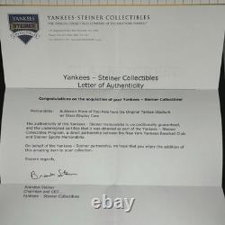 New York Yankees Yankee Stadium (1923-2008) Foul Pole Piece Steiner Certified
