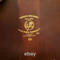 New York Yankees Yankee Stadium 3D Replica Model Hand Painted Wood Base