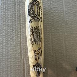 New York Yankees Yankee Stadium Commemorative Souvenir Baseball Bat LE
