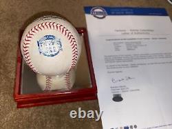 New York Yankees Yankee Stadium Final Season Game Used Baseball MLB Auth Steiner
