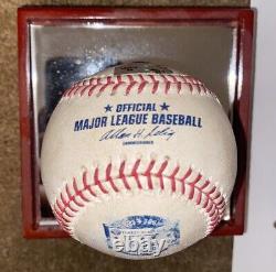 New York Yankees Yankee Stadium Final Season Game Used Baseball MLB Auth Steiner