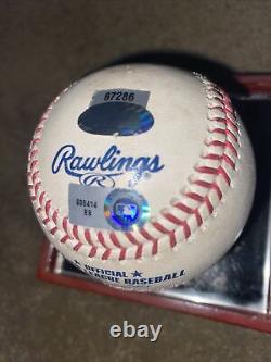 New York Yankees Yankee Stadium Final Season Game Used Baseball MLB Auth Steiner
