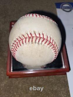 New York Yankees Yankee Stadium Final Season Game Used Baseball MLB Auth Steiner