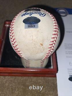 New York Yankees Yankee Stadium Final Season Game Used Baseball MLB Auth Steiner