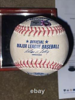 New York Yankees Yankee Stadium Final Season Game Used Baseball MLB Auth Steiner