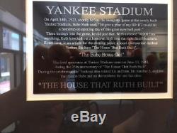 New York Yankees Yankee Stadium The House That Ruth Built Framed Photos