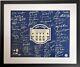 New York Yankees Signed 16x20 Photo Framed Nyy Stadium Logo 69 Sig Beckett Loa