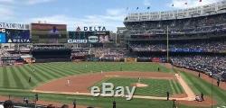 New York Yankees vs. Boston Red Sox- 2 tickets Aug. 3rd Make-up game