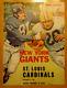 Nov. 24, 1963 New York Giants Program Vs. St. Louis Cardinals At Yankee Stadium