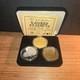 Ny Yankee Stadium #1 In Series 3 Coin Bronze Silver Plated 24kt Gold Overlay Coa