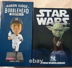 Ny Yankees 4 Bobblehead Set Sga 2022 Judge Elston Howard Pettitte Yoda Star Wars