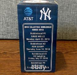 Ny Yankees CC Sabathia Bobblehead Sga Nib 7/27/2018 Braved Rain For It