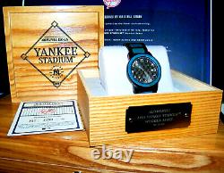 ORIGINAL GRAIN 1923 YANKEE STADIUM SEAT WATCH #120/150! Jeter Mantle Mattingly