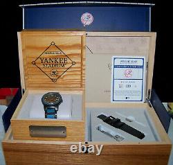 ORIGINAL GRAIN 1923 YANKEE STADIUM SEAT WATCH #120/150! Jeter Mantle Mattingly