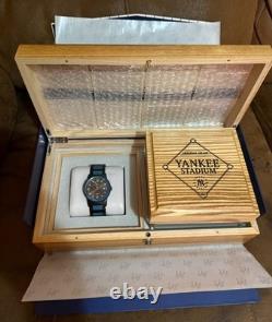 ORIGINAL GRAIN 1923 Yankee Stadium Seat Watch #1071/2008 Limited Edition RARE