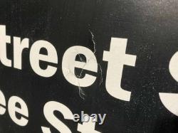 ORIGINAL NYC MTA Subway Temp Sign 30 x 20 161 St Station Yankee Stadium RARE