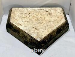 Old Yankee Stadium GAME USED MAIN FIELD Home Plate 2007 DUAL Steiner / MLB COA