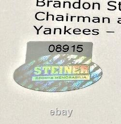 Old Yankee Stadium GAME USED MAIN FIELD Home Plate 2007 DUAL Steiner / MLB COA