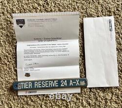 Old Yankee Stadium Game Used Blue Tier Reserve 24 A-x Plate Mlb & Steiner Coa
