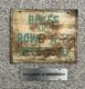 Old Yankee Stadium Metal Box Seat Sign And Plaque