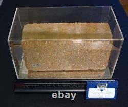 Old Yankee Stadium Monument Park Brick With Display Case and Steiner Cert
