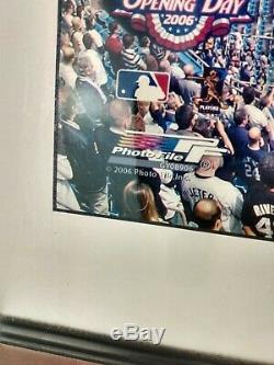 Old Yankee Stadium New York Portrait Frame opening day Picture 28.5x24.5 Inch