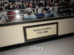 Old Yankee Stadium Photo Matte and Framed New York Yankees Ruth Mantle DiMaggio