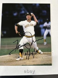 Old Yankee Stadium Pitchers mound dirt, Collected by Tommy John + auto Ball/pics