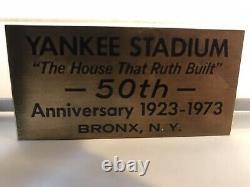 Original 1923-73 New York Yankees Wooden Stadium Seat
