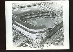 Original 1945 New York Yankees Stadium Wire Photo