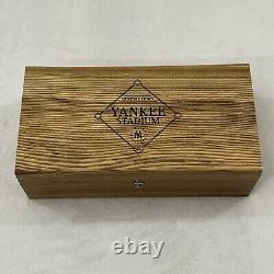Original Grain 1923-2008 New York Yankees Stadium Seat Wood LE Jewelry Watch Box
